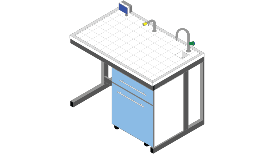 Banco parete piano gres porcellanato piastrellato